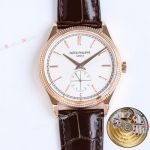 TW Factory Patek Philippe Calatrava Clous De Paris Bezel 30-255PS Movement Watch 39mm 